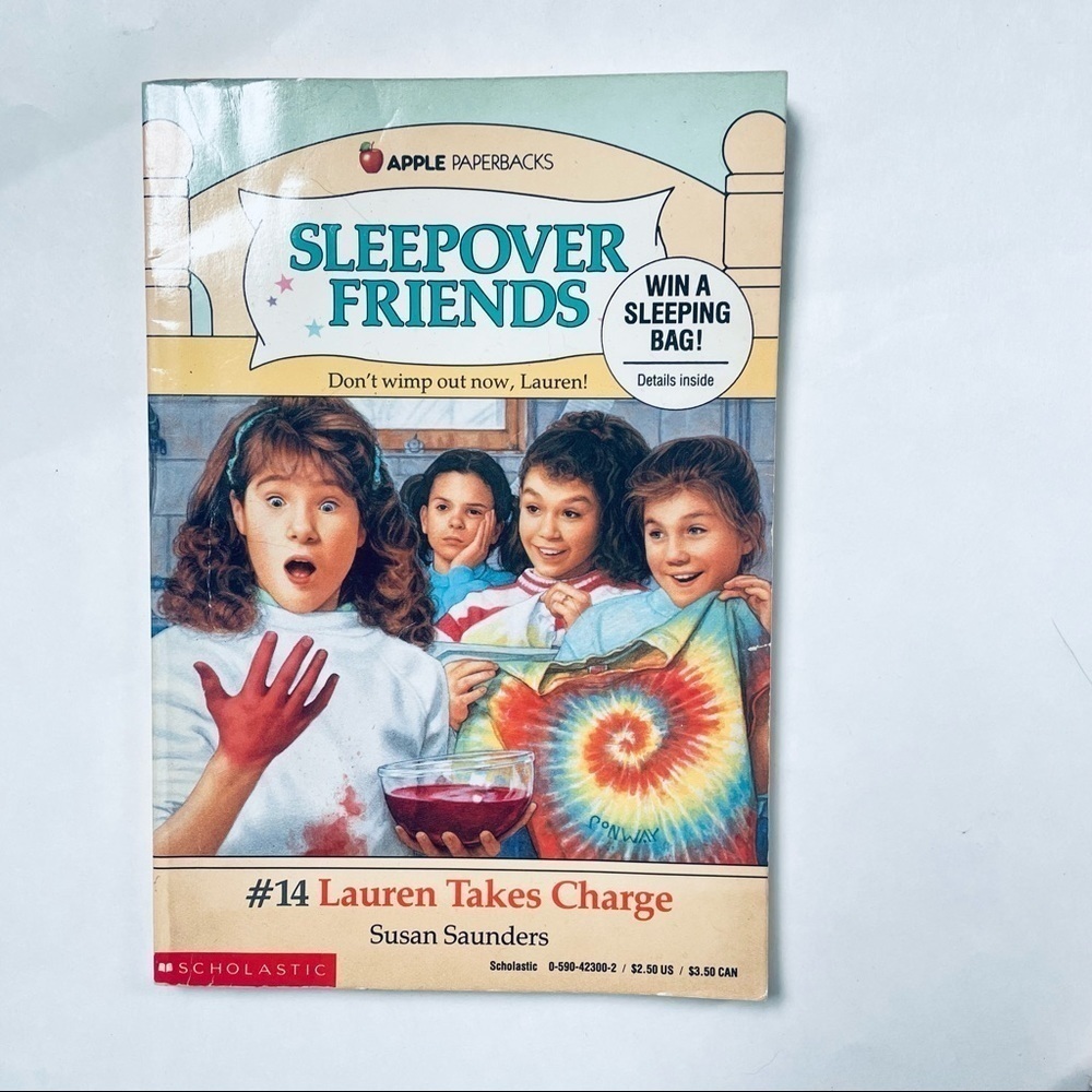 Vintage Sleepover Friends Susan Saunders Apple Paperbacks Softcover Books Lot - Picture 12 of 16